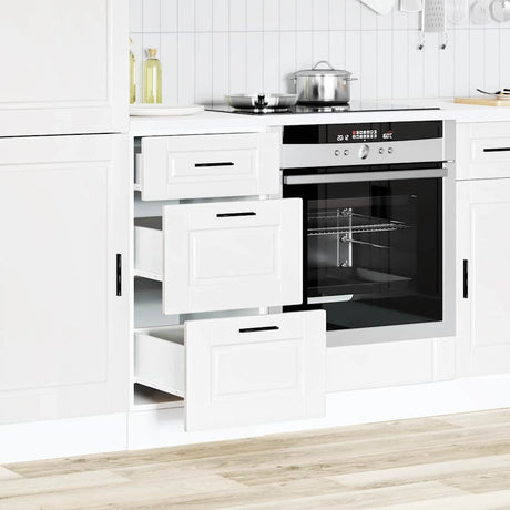 Vidaxl onderkast porto bewerkt hout wit