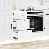 Vidaxl onderkast lucca bewerkt hout wit
