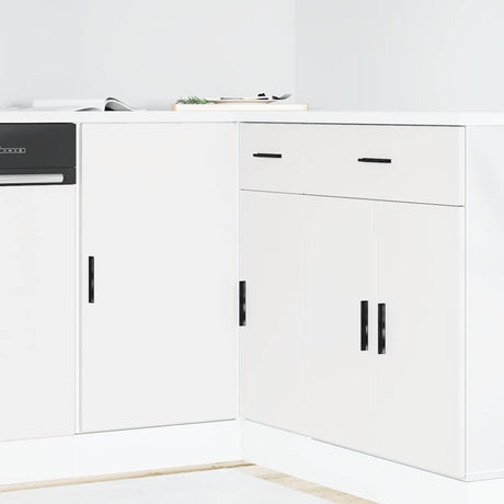 Vidaxl onderkast lyon bewerkt hout wit