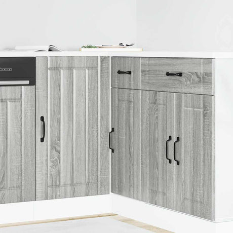 Vidaxl onderkast lucca bewerkt hout grijs sonoma eiken