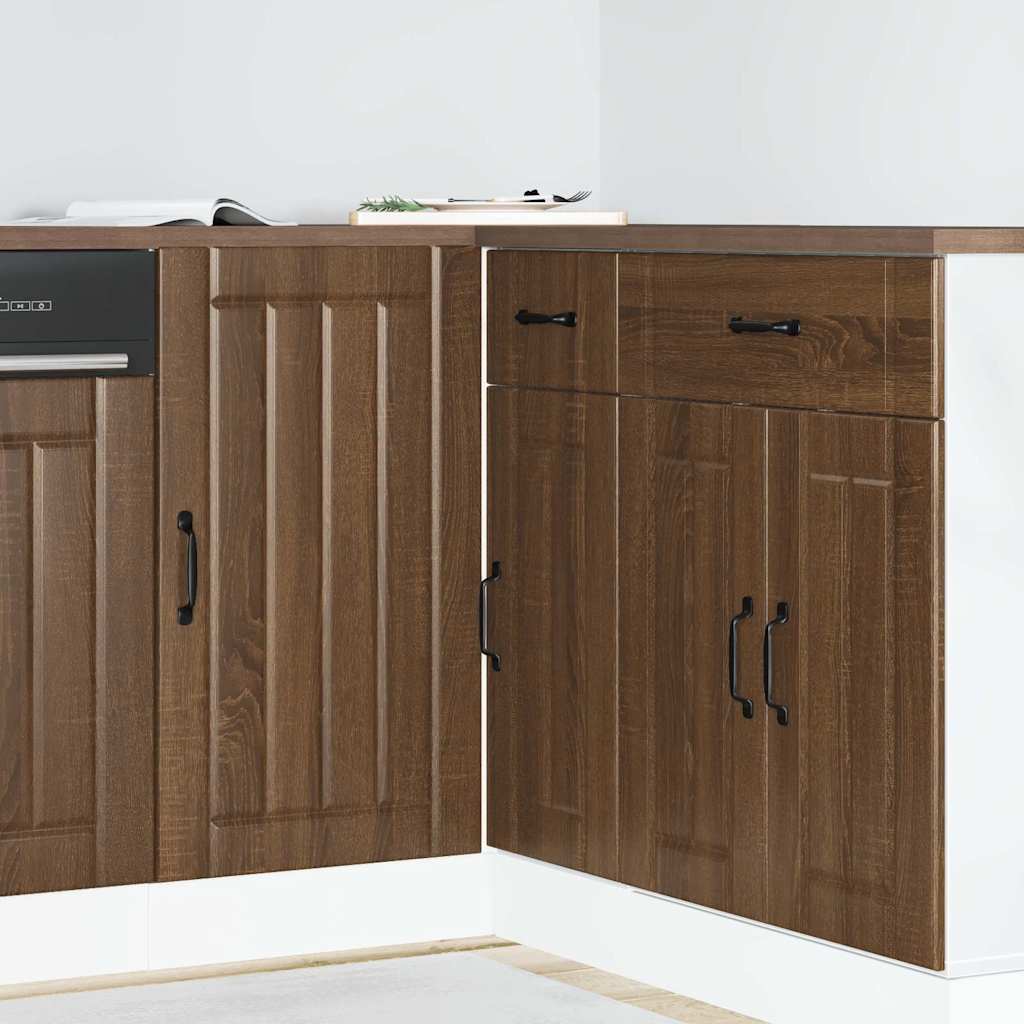 Vidaxl onderkast lucca bewerkt hout bruin eikenkleur