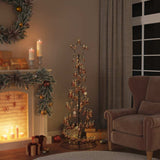 Vidaxl Weihnachtskugeln 98 Stück ø3 4 6 cm braun
