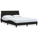 Vidaxl bedframe zonder matras hanko 120x200 cm stof zwart
