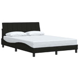 Vidaxl bedframe zonder matras hanko 120x200 cm stof zwart