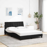 Vidaxl bedframe zonder matras hanko stof zwart 140x190 cm