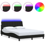 Vidaxl bedframe zonder matras hanko 120x200 cm stof zwart