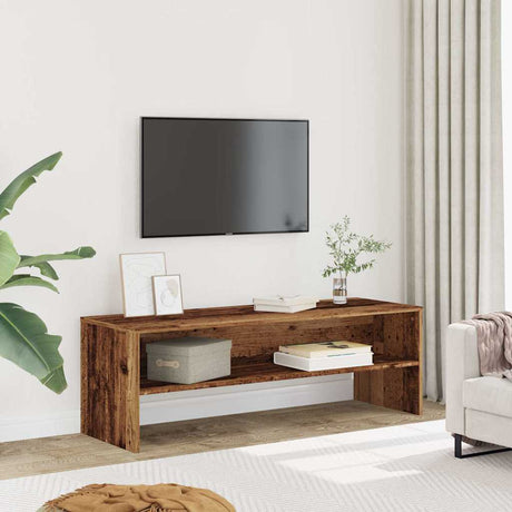 Vidaxl tv-meubel 120x40x40 cm bewerkt hout oud houtkleurig