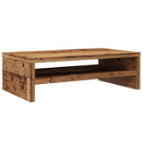 VidaXL Monitorständer 42x24x13 cm Holzwerkstoff, altholzfarben