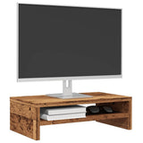 VidaXL Monitorständer 42x24x13 cm Holzwerkstoff, altholzfarben
