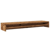 Vidaxxl Monitorständer 100x24x13 cm behandeltes Holz, altholzfarben