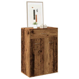 VidaXL Schuhschrank 60x35x84 cm fertiges Holz, altholzfarben