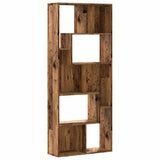 Vidaxl boekenkast 67x24x161 cm bewerkt hout oud houtkleurig
