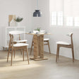Vidaxl bistrotafel 60x60x75 cm spaanplaat artisanaal eikenkleurig