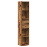 Vidaxl boekenkast 36x30x171 cm bewerkt hout oud houtkleurig