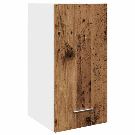 Vidaxl bovenkast lyon 30x31x60 cm bewerkt hout oud houtkleurig