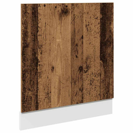 Vidaxl vaatwasserpaneel 60x1,5x67 cm bewerkt hout oud houtkleurig