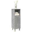 Vidaxl badkamerkast 30x30x95 cm spaanplaat betongrijs