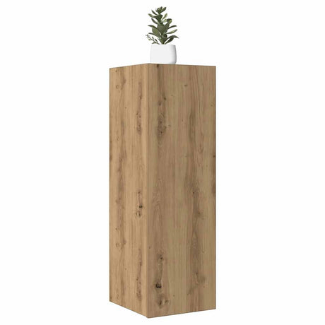 Vidaxl tv-meubelen 2 st 30,5x30x90 cm bewerkt hout artisanaal eiken
