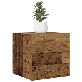 Vidaxl tv-wandmeubel 30,5x30x30 cm oud houtkleurig