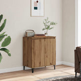 Vidaxl dressoir 60x35x70 cm bewerkt hout artisanaal eikenkleur