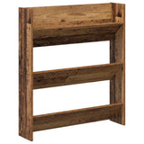 Vidaxx Wandschuhschrank 80x18x90 cm fertiges Holz, altholzfarben