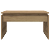Vidaxl salontafel 68x50x38 cm bewerkt hout artisanaal eikenkleur