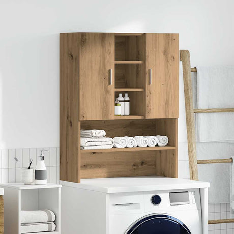 Vidaxx Waschmaschinenschrank 70,5 x 25,5 x 90 cm, handwerkliche Eichenfarbe