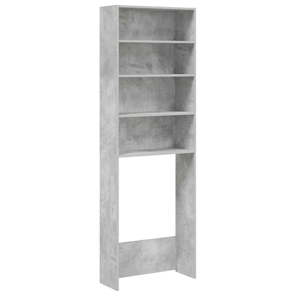 Vidaxx Waschmaschinenschrank 64x24x190 cm betongrau