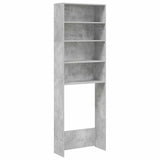 Vidaxx Waschmaschinenschrank 64x24x190 cm betongrau