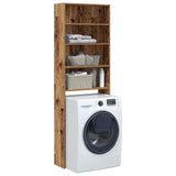 Vidaxx Waschmaschinenschrank 64x24x190 cm altholzfarben