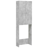 Vidaxx Waschmaschinenschrank 64x25,5x190 cm betongrau