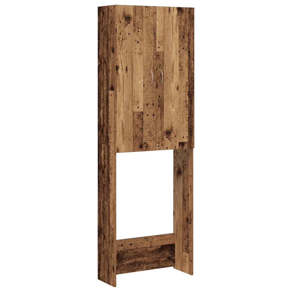 Vidaxx Waschmaschinenschrank 64x25,5x190 cm altholzfarben