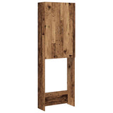 Vidaxx Waschmaschinenschrank 64x25,5x190 cm altholzfarben