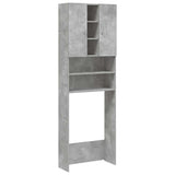 Vidaxx Waschmaschinenschrank 64x25,5x190 cm betongrau