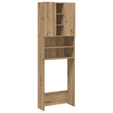 Vidaxx Waschmaschinenschrank 64x25,5x190 cm, handwerkliche Eichenfarbe