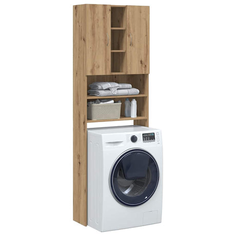 Vidaxx Waschmaschinenschrank 64x25,5x190 cm, handwerkliche Eichenfarbe
