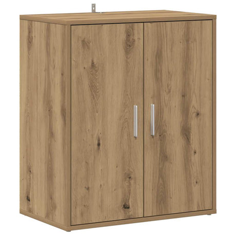 Vidaxx Schuhschrank 60x35x70 cm aus handgefertigtem Holz, handwerkliche Eichenfarbe