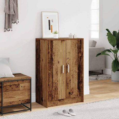Vidaxx Schuhschrank 60x35x92 cm fertiges Holz, altholzfarben