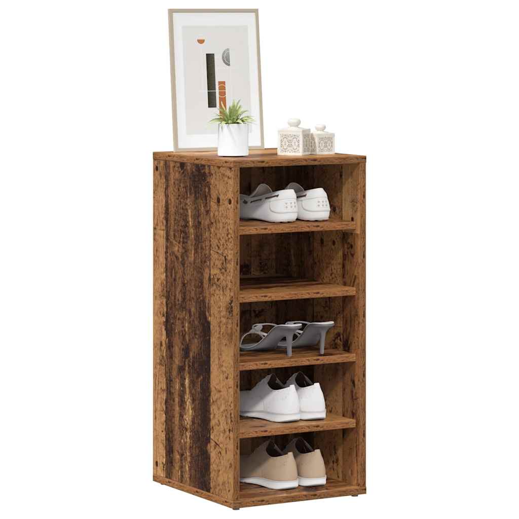 Vidaxx Schuhschrank 32x35x70 cm Fertigholz, altholzfarben