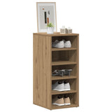 Vidaxx Schuhschränke 2 Stück 32x35x70 cm handgefertigtes Holz aus handwerklicher Eiche