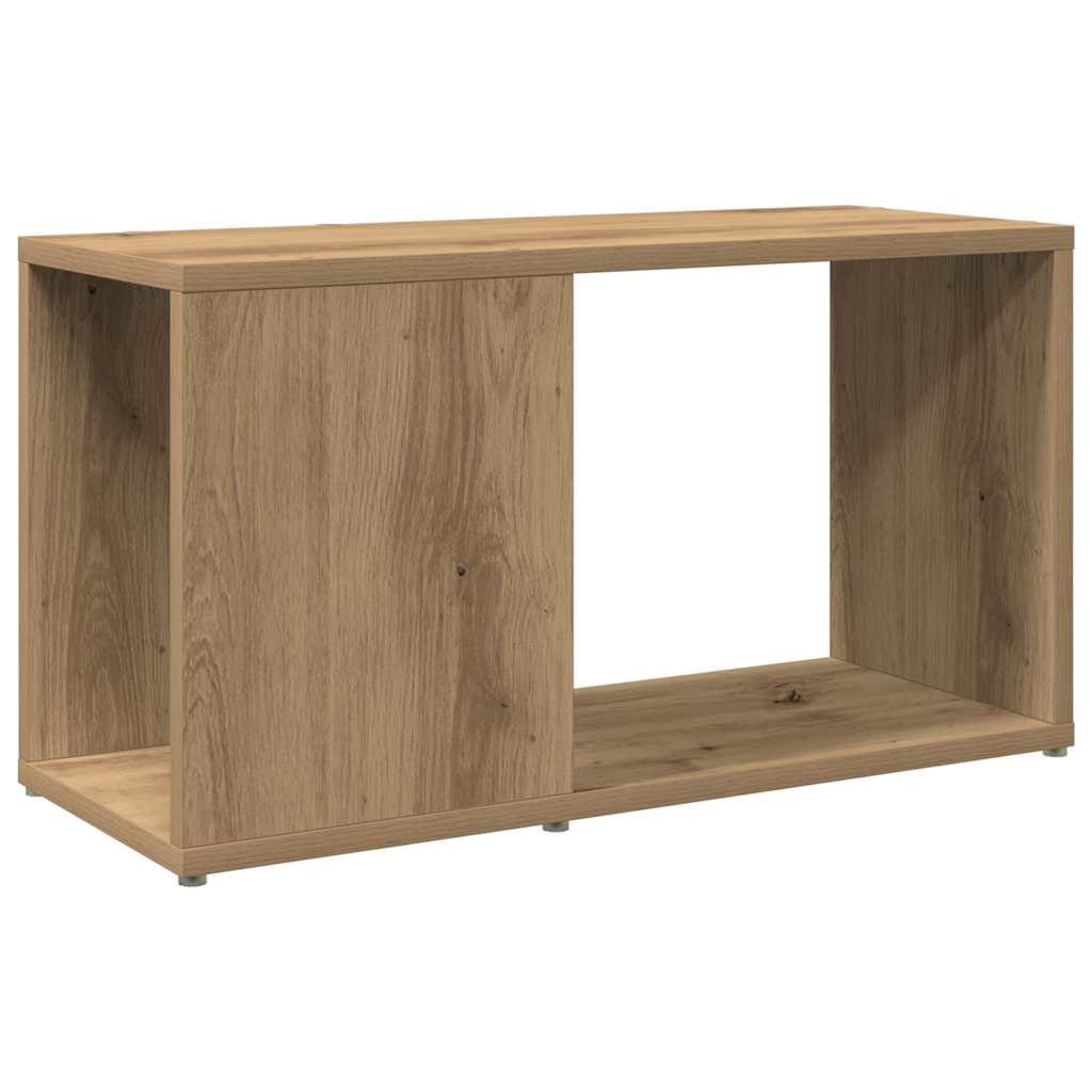 Vidaxl tv-meubel 60x24x32 cm bewerkt hout artisanaal eikenkleur