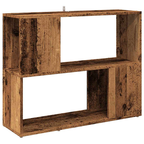 Vidaxl boekenkast kamerscherm 80x24x63 cm oud houtkleurig