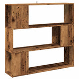 Vidaxl boekenkast kamerscherm 100x24x94 cm oud houtkleurig