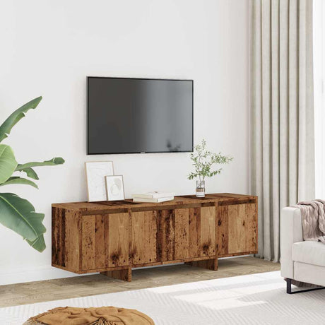 Vidaxl tv-meubel 120x30x40,5 cm bewerkt hout oud houtkleurig
