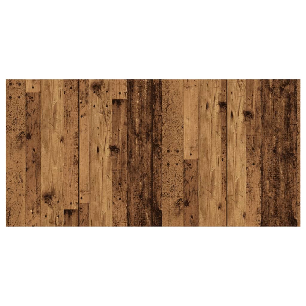 Vidaxl hoofdeinde 160x1,5x80 cm bewerkt hout oud houtkleurig