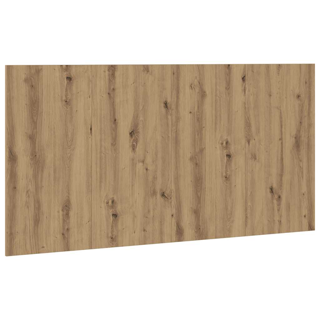 Vidaxl hoofdeinde 160x1,5x80 cm bewerkt hout artisanaal eikenkleur