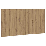 Vidaxl hoofdeinde 160x1,5x80 cm bewerkt hout artisanaal eikenkleur