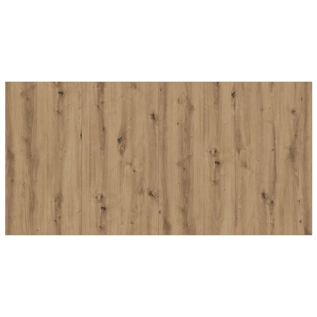 Vidaxl hoofdeinde 160x1,5x80 cm bewerkt hout artisanaal eikenkleur