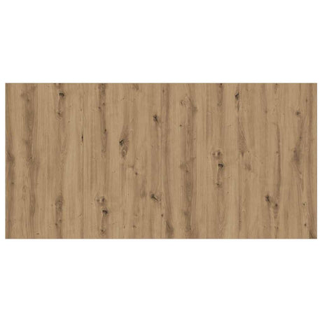 Vidaxl hoofdeinde 160x1,5x80 cm bewerkt hout artisanaal eikenkleur