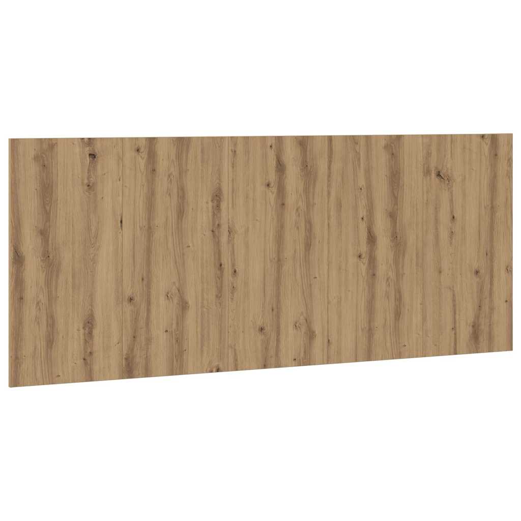 Vidaxl hoofdeinde 200x1,5x80 cm bewerkt hout artisanaal eikenkleur